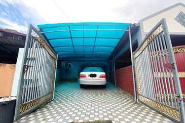 FACING OPEN DOUBLE STOREY TAMAN MELAWATI KUALA LUMPUR TERRACE HOUSE FOR SALE 