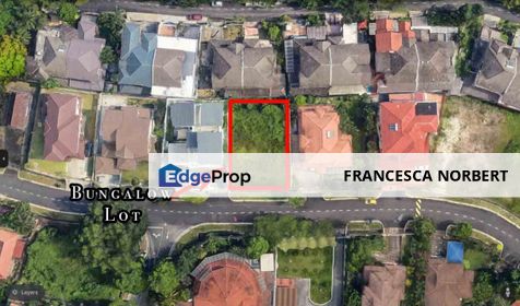 Rectangle Shape Privacy Facing Bungalow Lot for Sale in Shah Alam City Centre Sultan Ibrahim Road Seksyen 9 Shah Alam Tanah Banglo untuk Dijual, Selangor, Shah Alam