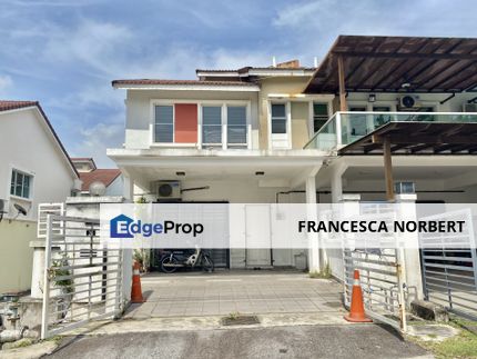 PARTLY FURNISHED END LOT TERES TAMAN DATO DEMANG SERI KEMBANGAN SELANGOR HOUSE FOR SALE, Selangor, Puchong South