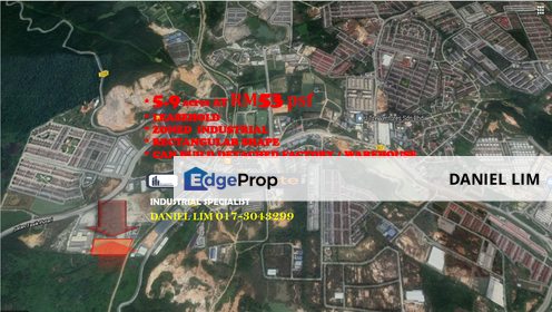 工业地出售 5.9acres ZONED INDUSTRIAL LAND, Selangor, Rawang