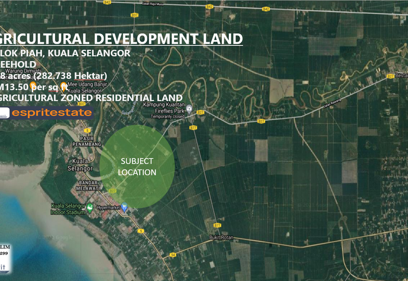 农业地出售 698 acres AGRICULTURE LAND