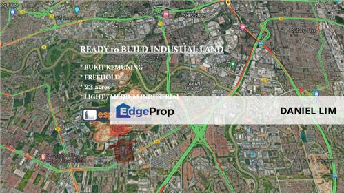 工业地出售 KEMUNING 23acres INDUSTRIAL LAND, Selangor, Shah Alam