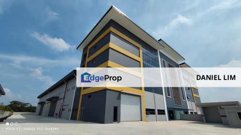 新半独立厂出租 1.05ac SEMI DETACHED FACTORY, Selangor, Kapar 