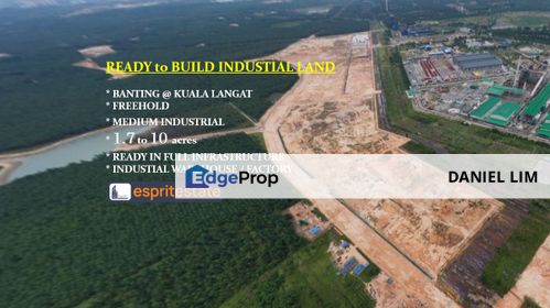工业地出售 OLAK LEMPIT 2.27ac INDUSTRIAL LAND, Selangor, Telok Panglima Garang