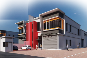 崭新半独立式厂房 NEW 75x188 CLUSTER SEMI DETACHED FACTORY