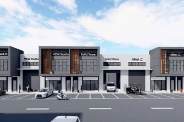 全新 链接式 厂房 28x82 1¹/₂ STOREY OFFICE SERVICE LINK FACTORY