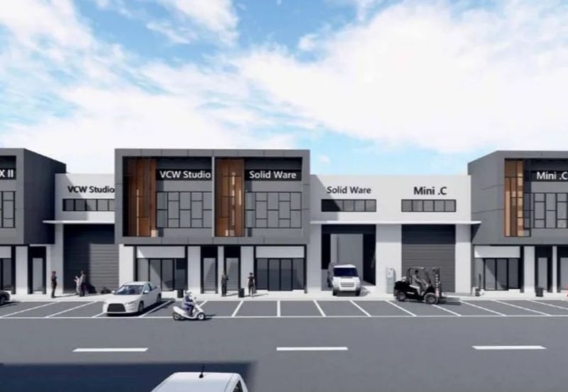 全新 链接式 厂房 28x82 1¹/₂ STOREY OFFICE SERVICE LINK FACTORY