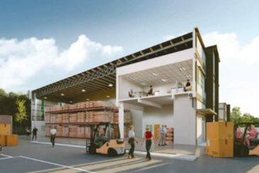 崭新半独立式厂房 NEW 75x190 SEMI DETACHED FACTORY