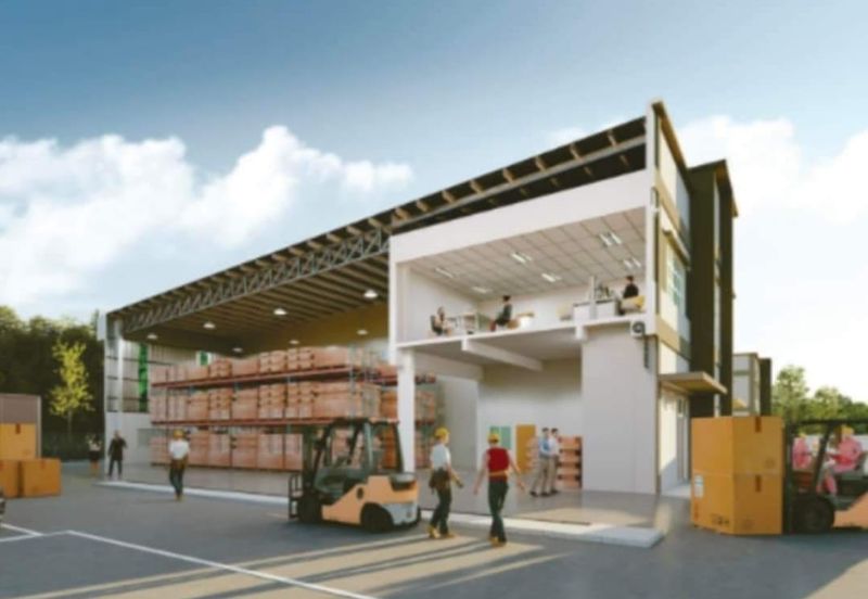 崭新半独立式厂房 NEW 75x190 SEMI DETACHED FACTORY