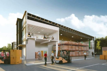 崭新半独立式厂房 NEW 90x180 SEMI DETACHED FACTORY