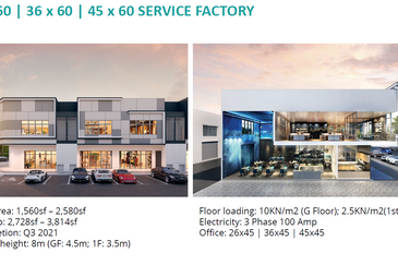 链接式厂 1¹/₂ STOREY SERVICE LINK FACTORY