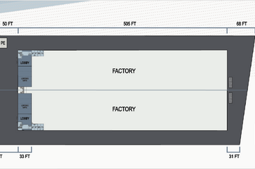  新半独立厂 BRAND NEW SEMI DETACHED FACTORY