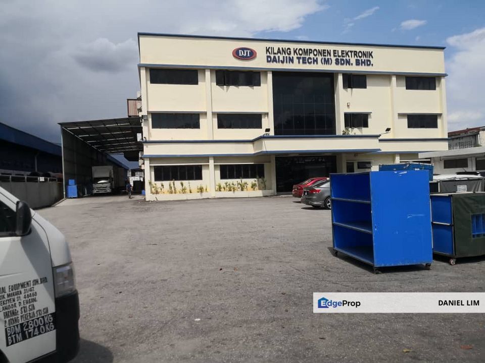 三层楼独立厂 3 STY OFFICE DETACHED FACTORY , Selangor, Klang