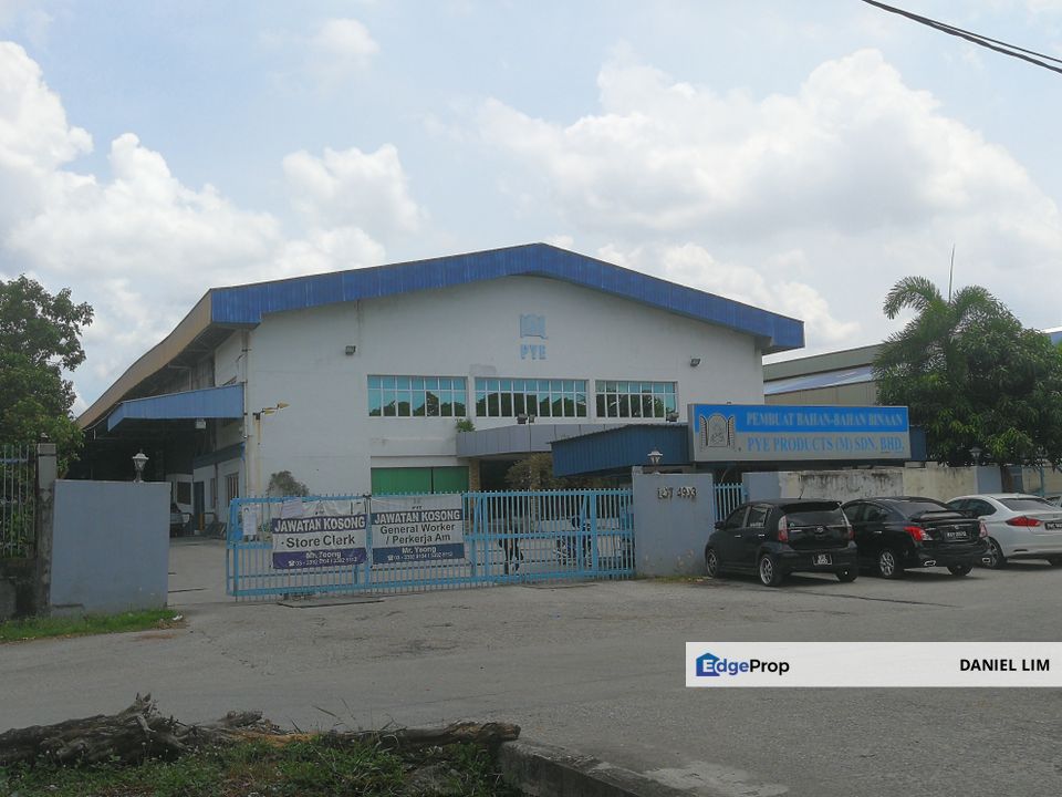三层楼独立厂 3 STY OFFICE DETACHED FACTORY , Selangor, Klang