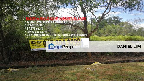中工业地 2.01ac READY to BUILD INDUSTRIAL LAND, Selangor, Kuala Selangor