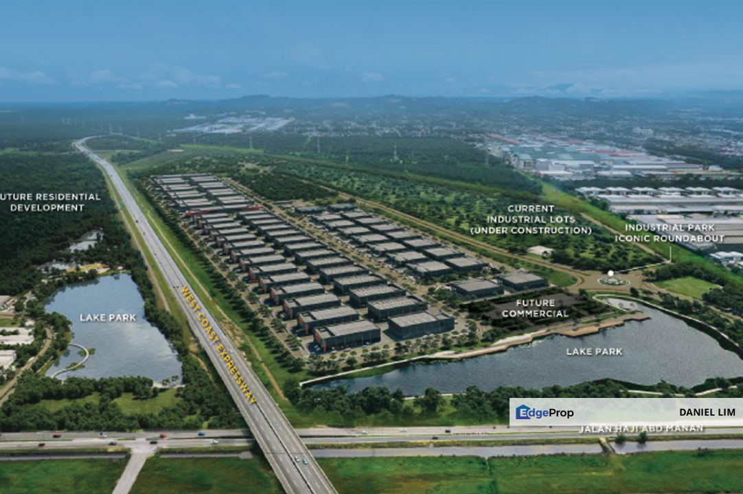 半独立式厂房 出售 112'x440' SETIA ALAMAN SEMI DETACHED FACTORY, Selangor, Klang