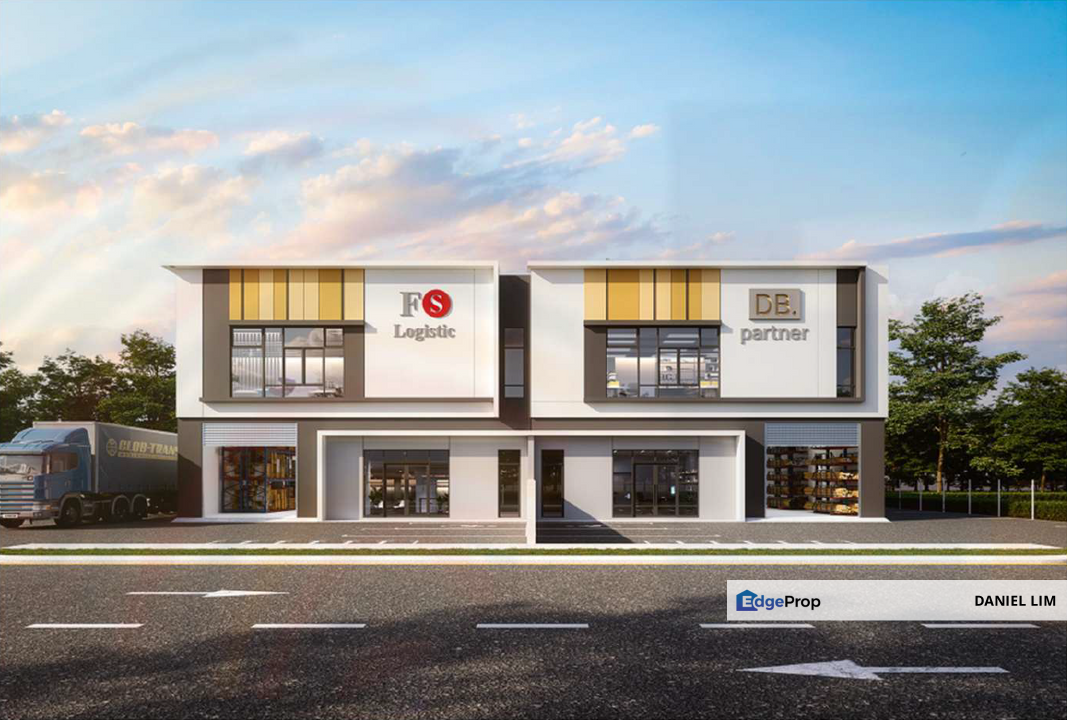 半独立式厂房出售 75'x140' LABU SEMI DETACHED , Negeri Sembilan, Seremban