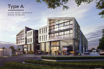 全新半独立式厂房 25,520 ft² NEW SEMI DETACHED FACTORY