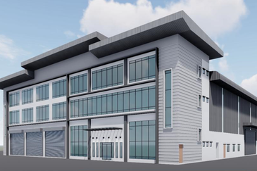 全新 独立式厂房 188'x217' NEW DETACHED FACTORY