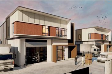 全新 独立式厂房 1.484 ACRE 2 STOREY OFFICE DETACHED FACTORY