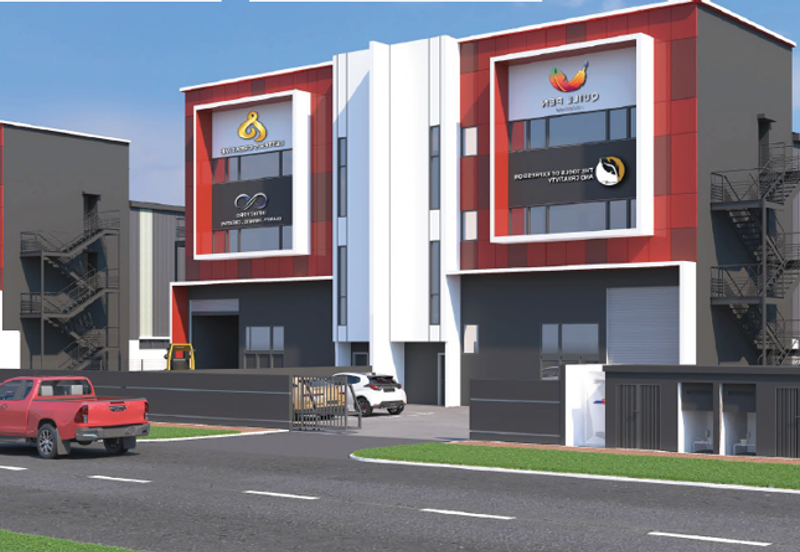 全新半独立式厂房 70x150 NEW SEMI DETACHED FACTORY