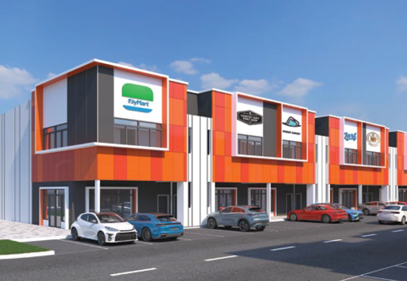 全新 链接式厂房 26x80 NEW TERRACED FACTORY