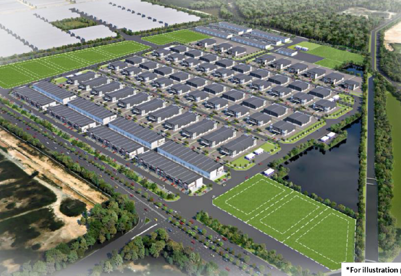 全新 链接式厂房 26x80 NEW TERRACED FACTORY