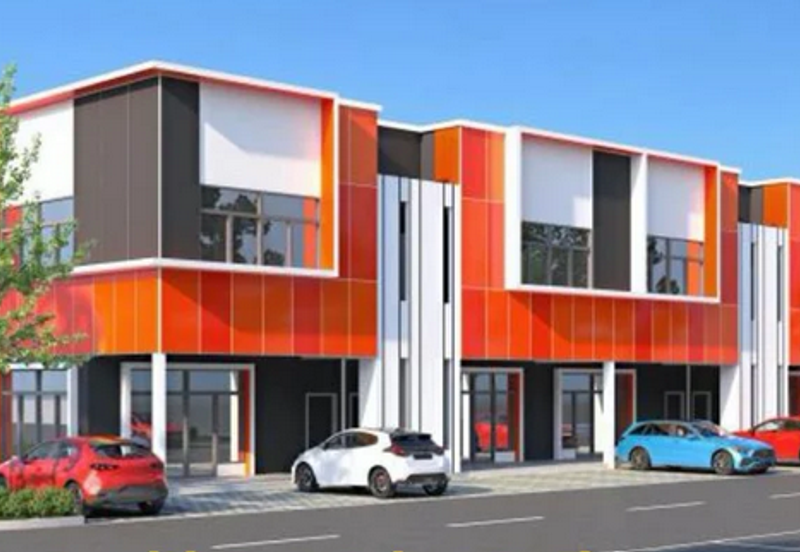 全新 链接式厂房 26x80 NEW TERRACED FACTORY