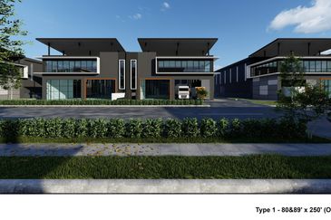 全新半独立式厂房 80x252 NEW SEMI DETACHED FACTORY