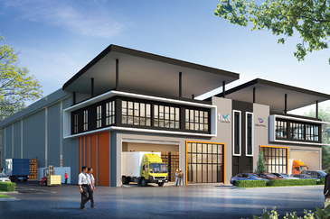 全新半独立式厂房 80x252 NEW SEMI DETACHED FACTORY