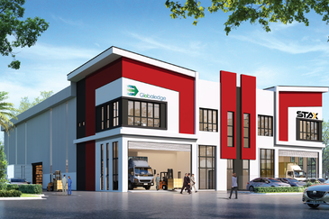 全新半独立式厂房 76x250 NEW SEMI DETACHED FACTORY