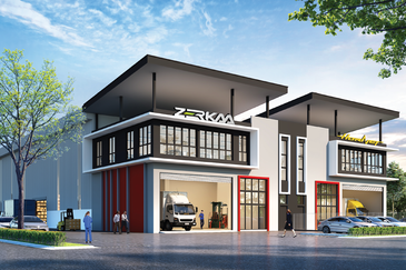 全新半独立式厂房 89x252 NEW SEMI DETACHED FACTORY