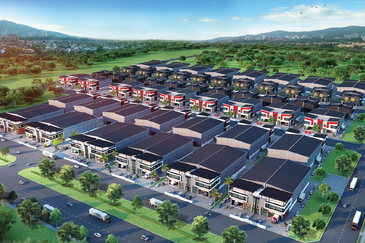 全新半独立式厂房 89x263 NEW SEMI DETACHED FACTORY