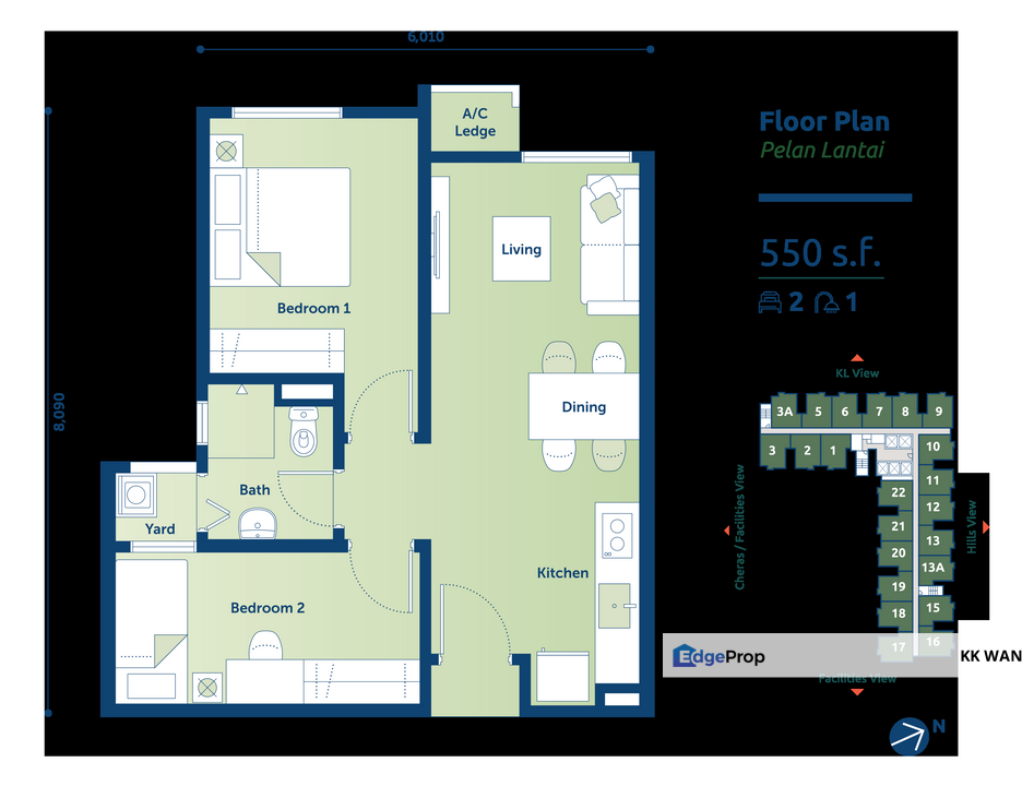 MRT CONDO Cheras - RSKU (Left Bumi Only), Selangor, Batu 9th Cheras