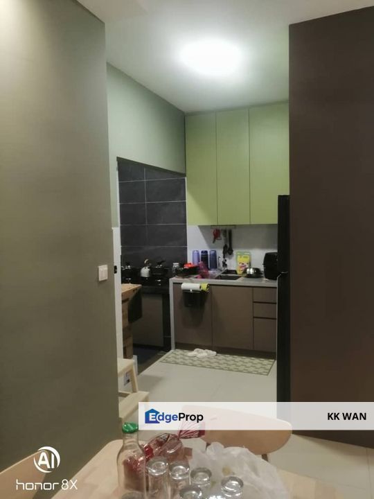 3 Rooms Partly Furnished 1000sf, Kuala Lumpur, Sentul