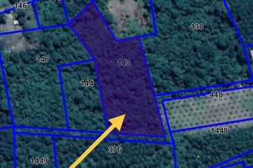 Tanah Lot Pertanian Pulau Manis near to Sungai Pahang