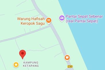 Tanah Lot Banglo Pantai Sepat near to Bandar Kuantan