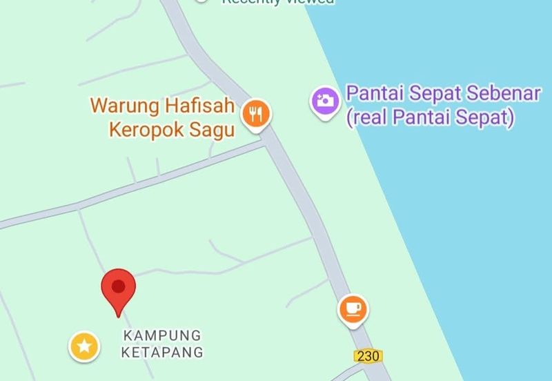 Tanah Lot Banglo Pantai Sepat near to Bandar Kuantan