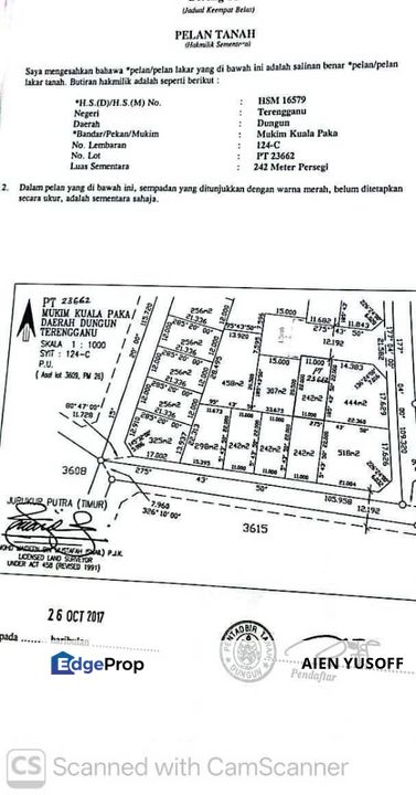 Tanah Lot Semi D Kg Nyior near to Bandar Dungun, Terengganu, Paka