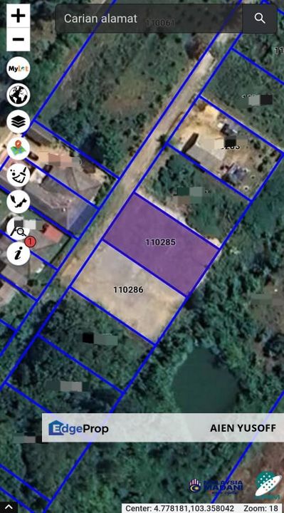 Tanah Lot Banglo Binjai Stesen near to Pusat Bandar Dungun, Terengganu, Kemaman