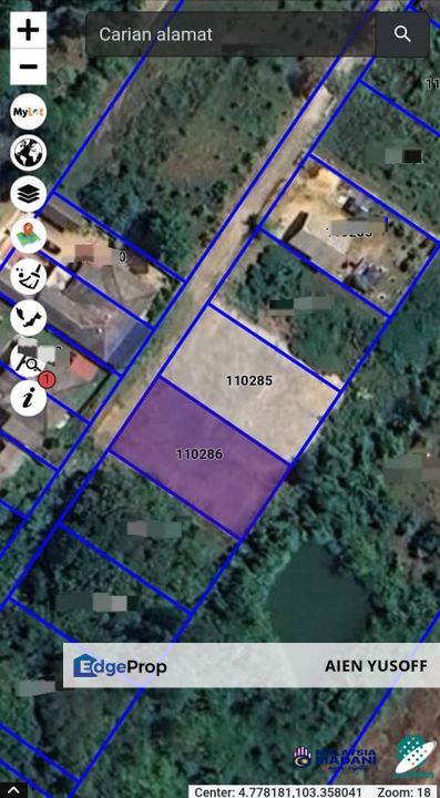 Tanah Lot Banglo Binjai Stesen near to Pusat Bandar Dungun, Terengganu, Kemaman