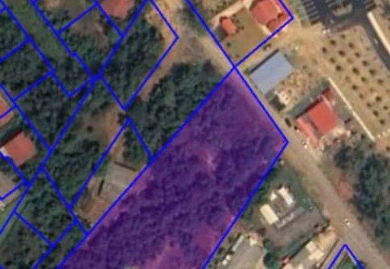 Tanah Dekat Pantai Lot Nampak Pantai Hiburan 