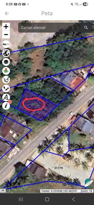 Tanah Lot Bangunan (kawasan bebas banjir) di Kuala Kemaman , Terengganu, Kemaman