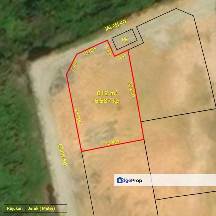 Tanah Lot Bangunan di Mukim Sungai Karang berhampiran stesen ECRL, Pahang, Kuantan