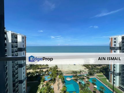 [2BED, POOL & BEACH VIEW] Timurbay Seafront Residence Sg Karang, Kuantan, Pahang, Kuantan