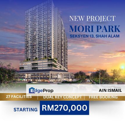 [FREE LAWYER FEES] Alia@Mori Park Seksyen 13, Shah Alam, Selangor, Shah Alam