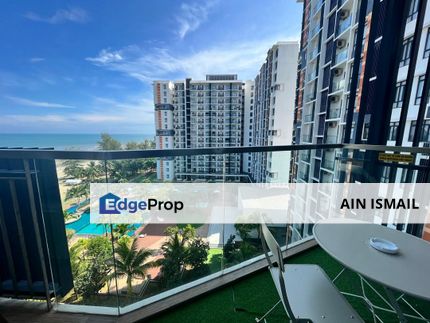 [NICE VIEW POOL & BEACH] Timurbay Service Residence Sg. Karang, Kuantan (Block A), Pahang, Kuantan