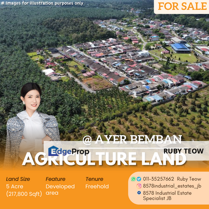 Kulai Ayer Bemban - Agriculture Land for Sale, Johor, Johor Bahru