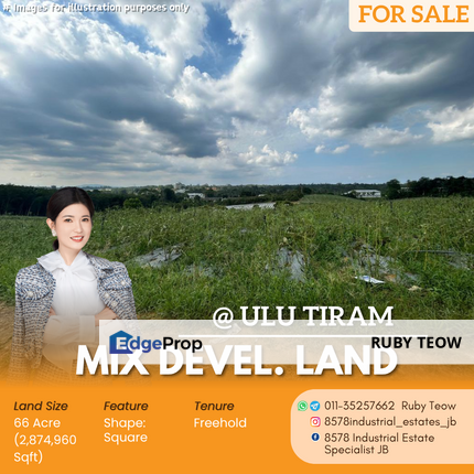 Ulu Tiram @ Kota Tinggi - Mix Development Land for Sale, Johor, Kota Tinggi