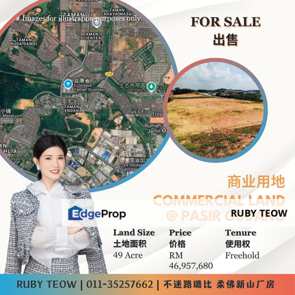Pasir Gudang - Commercial Land for Sale, Johor, Pasir Gudang